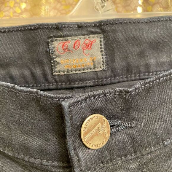 Citizens of Humanity Blue Black Skinny Jeans, Size 27 - Picture 5 of 11